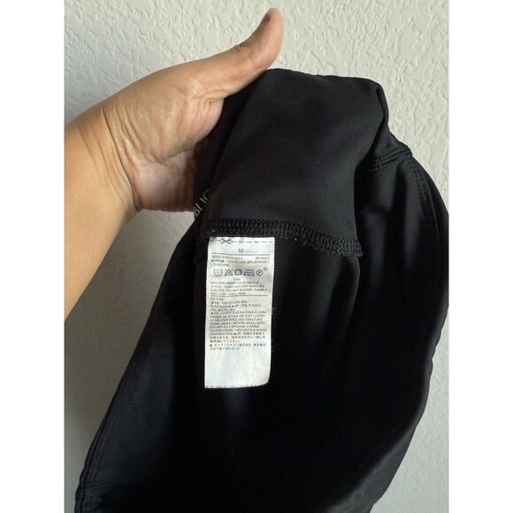 Banana Republic Women’s High Rise Leggings 7/8 Length Size Medium Black Athletic - Picture 12 of 12